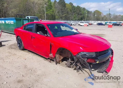 2018 Dodge Charger R/T из США, поврежденный, VIN 2C3CDXCT1JH134792